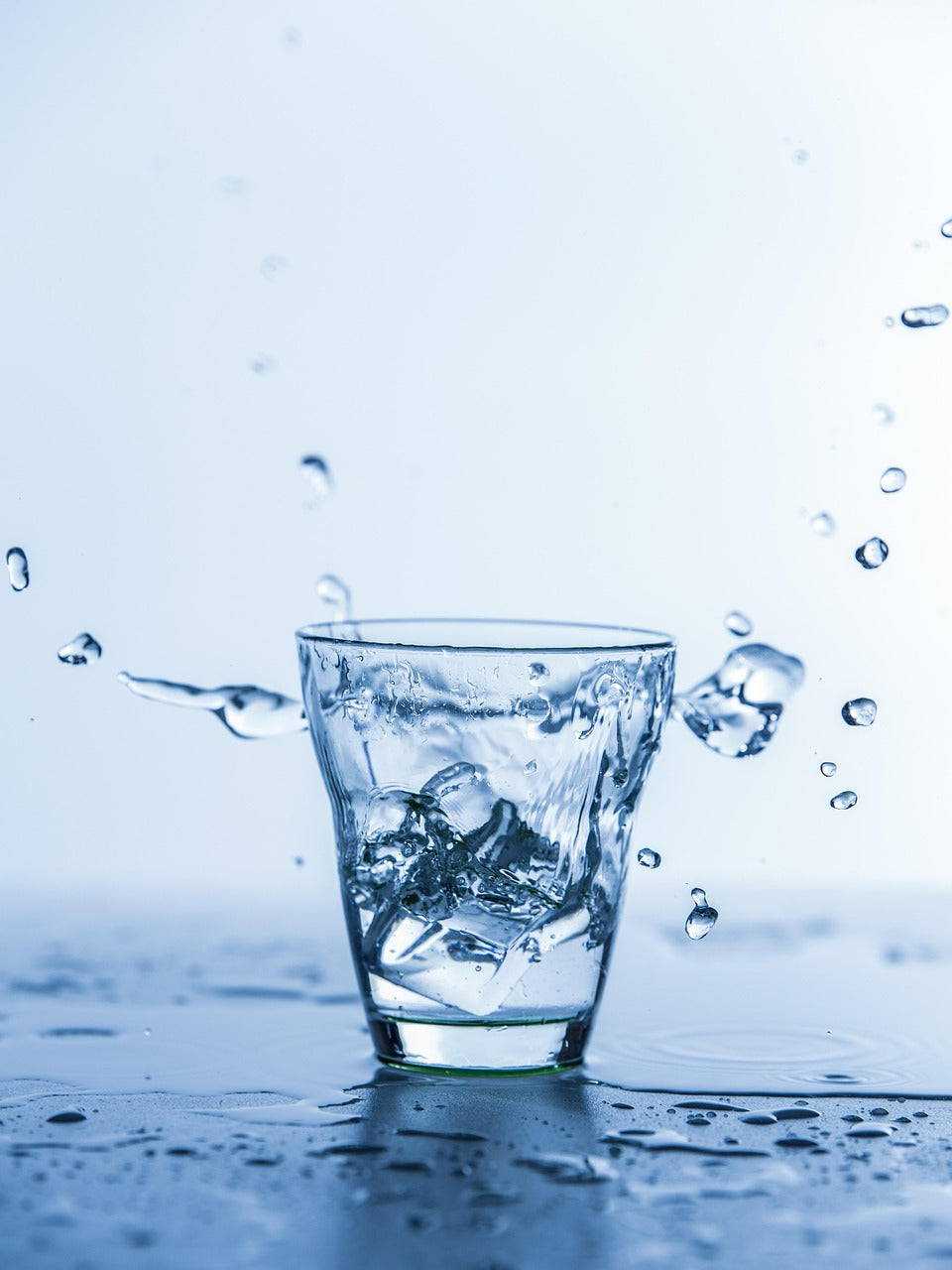 l'eau seule pour l'hydratation