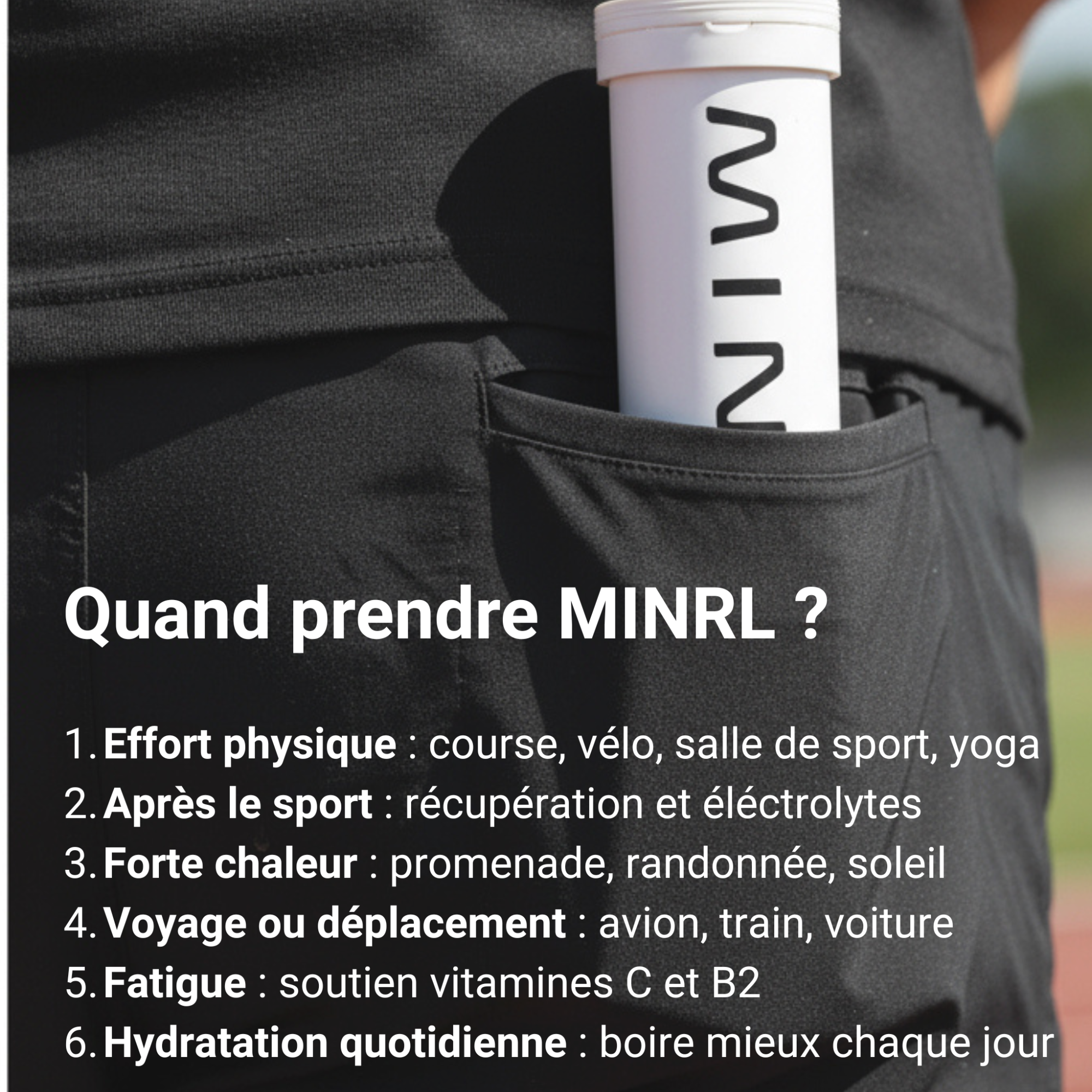 Électrolytes Goût Pêche - Pastille d'Hydratation